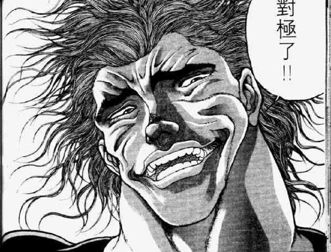 颜艺狂魔洁恩,杰克范马,刃牙和江珠都被勇次郎打过勇次郎的家庭成员