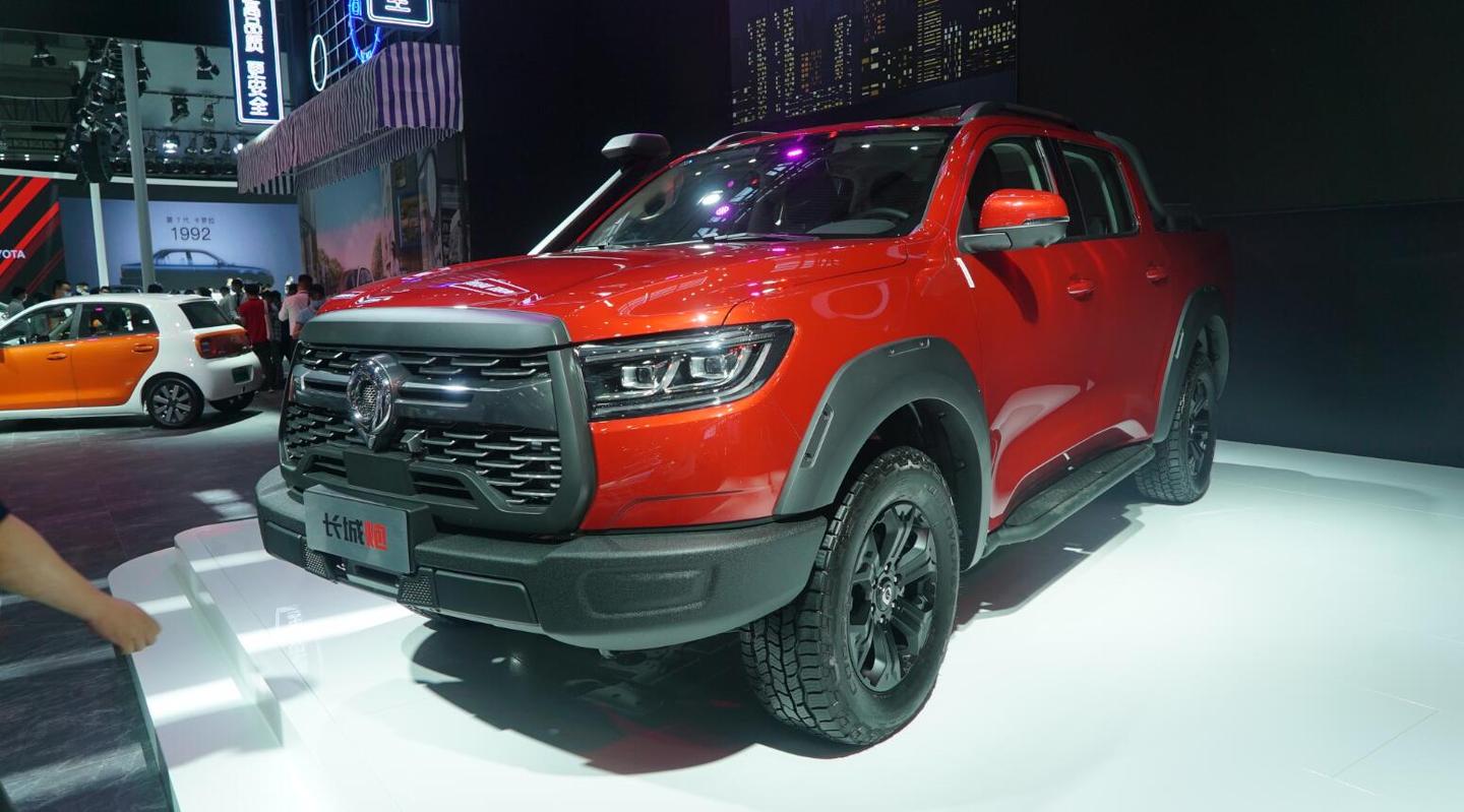 长城炮越野皮卡广东区域上市,售16.98万起 |粤港澳车展