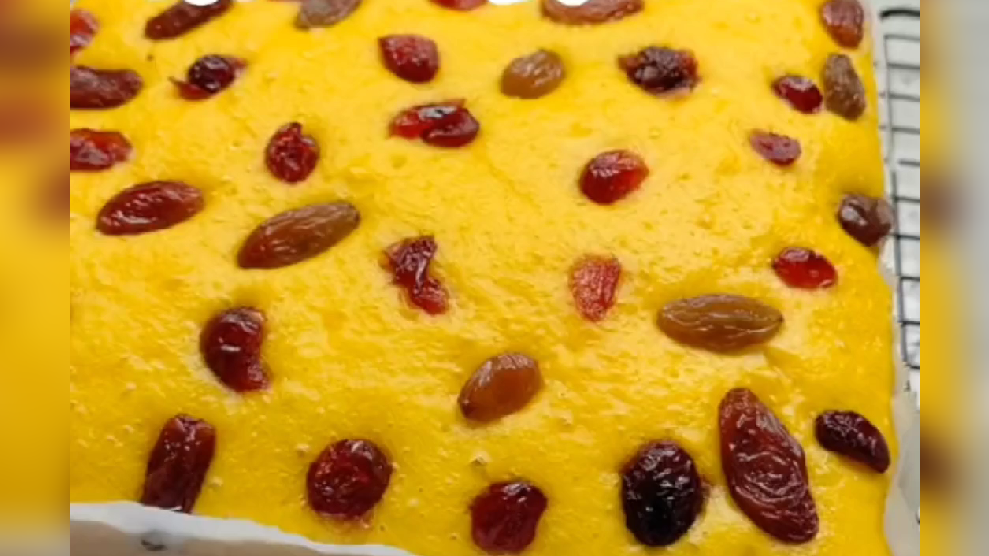 半斤南瓜半斤面粉手不沾面搅一搅就可以做出种种好吃的南瓜发糕