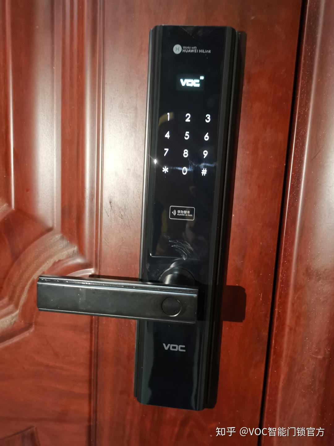 门锁还能这么玩huaweihilink生态智能门锁vocx8体验测评好用才是硬