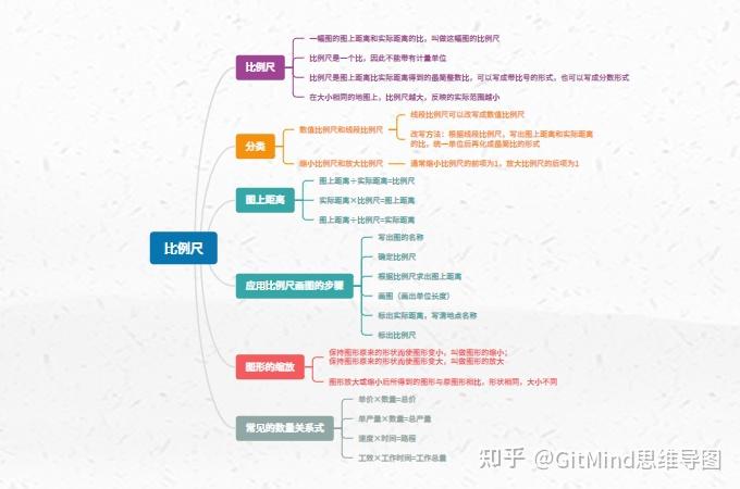 按比例分配思维导图图片