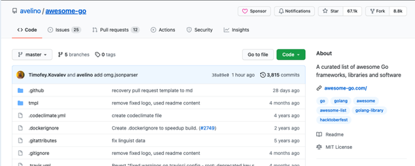 A curated list of awesome Go frameworks, libraries and software - Awesome  Go / Golang