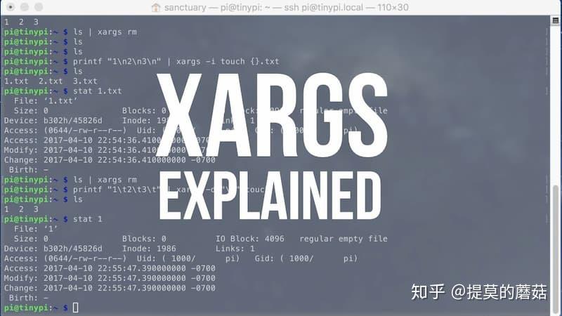 xargs 命令--Shell管道传递参数 - 知乎