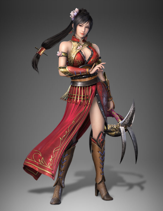 gd游戏图鉴vol93真三国无双8全女武将图鉴