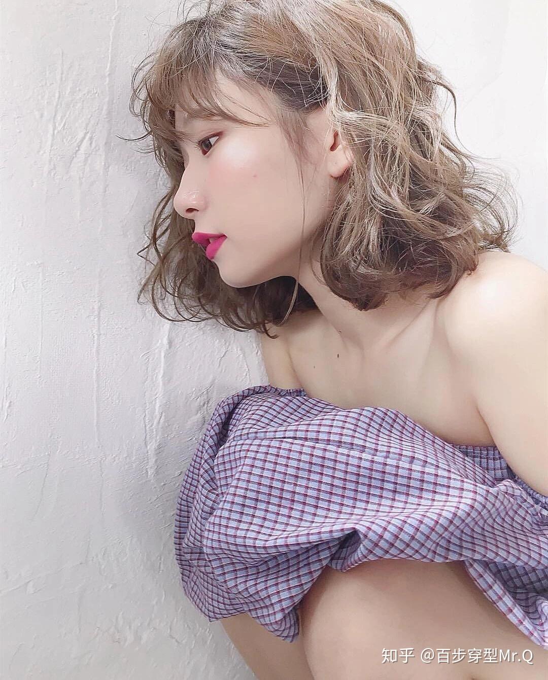 齐肩日式凌乱发型合集