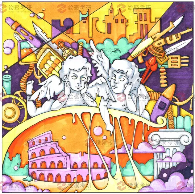 绘聚手绘┃视传手绘基础提高班