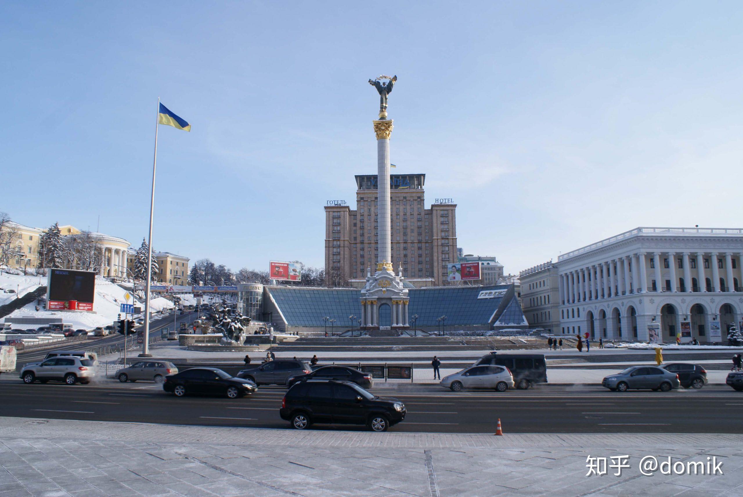 实拍乌克兰城市风光 