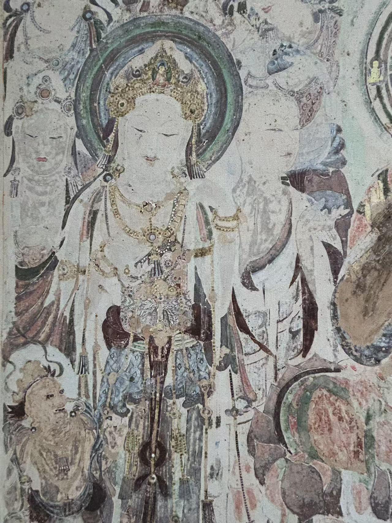 敦煌莫高窟57窟-初唐-美人窟《说法图》 - 知乎