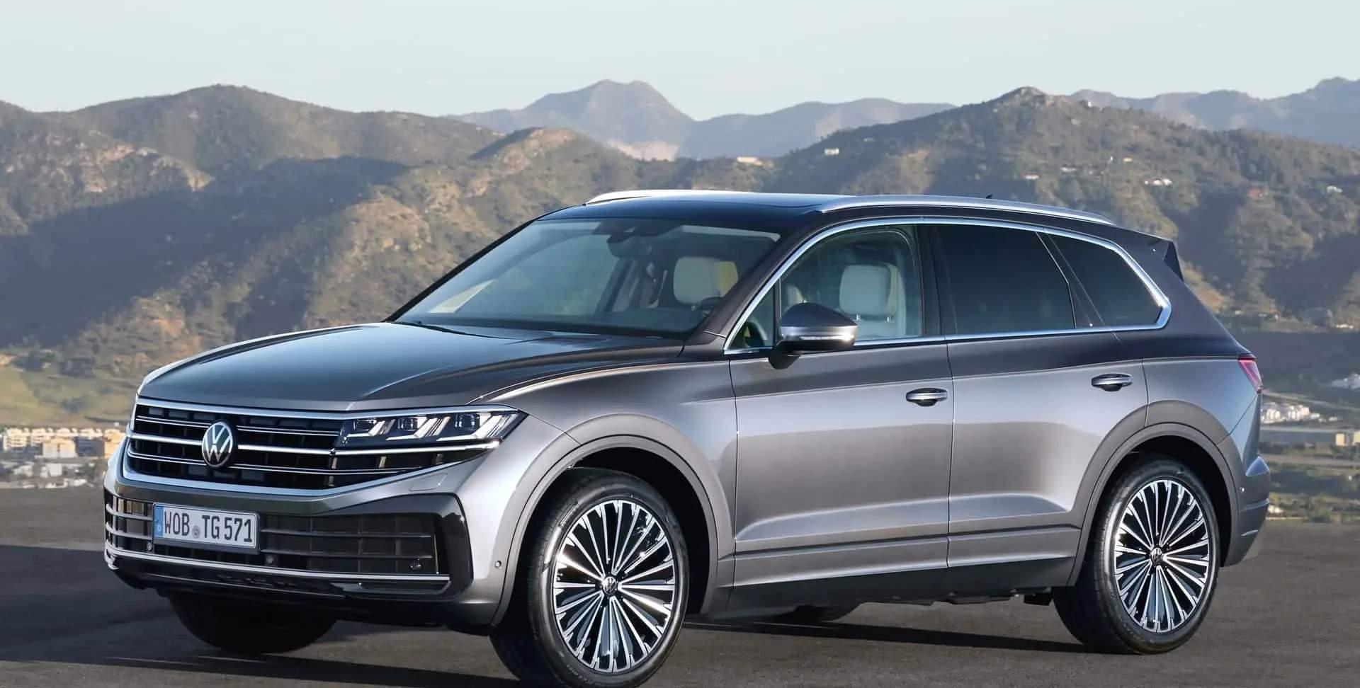 全新大众途锐亮相v6动力强劲和宝马x5一较高下