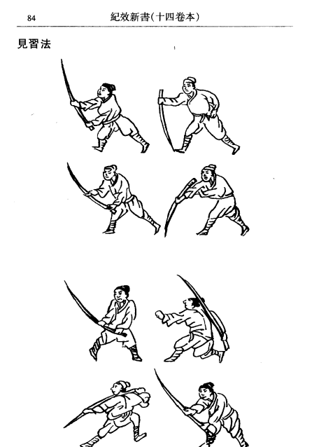 刀术的八个基本动作图片