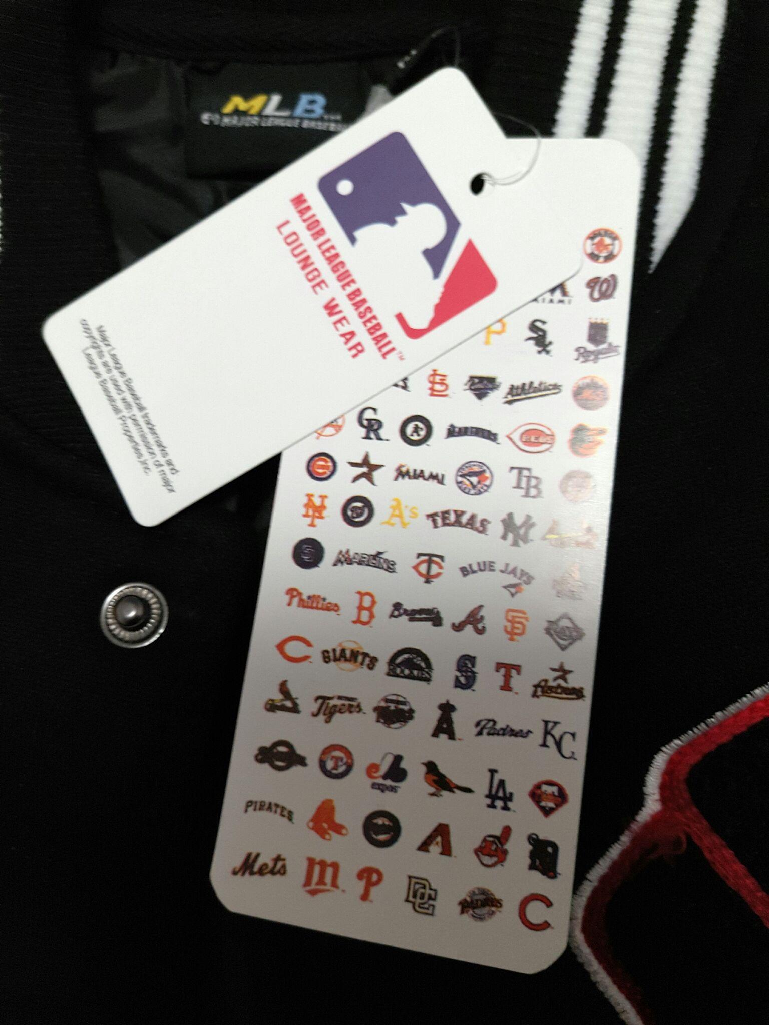 求大神辨别MLB棒球服的真伪? - 匿名用户的回