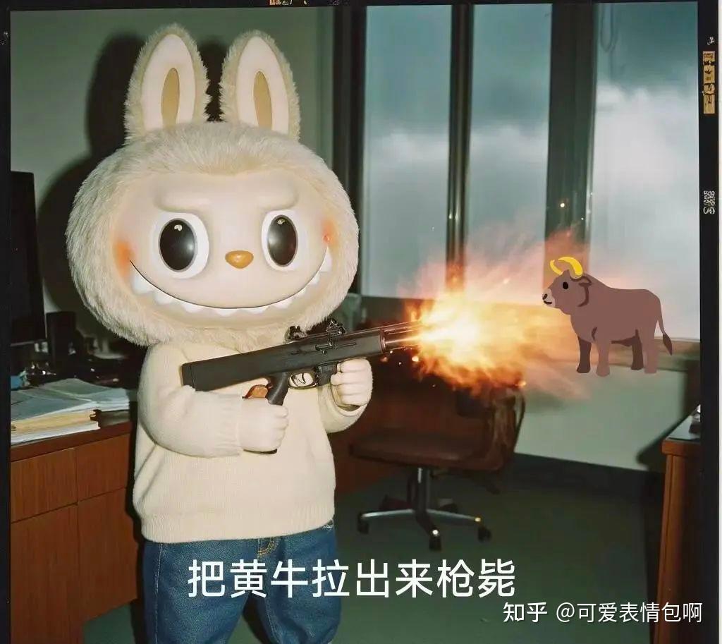 近期爆火Labubu拉布布表情包 - 知乎