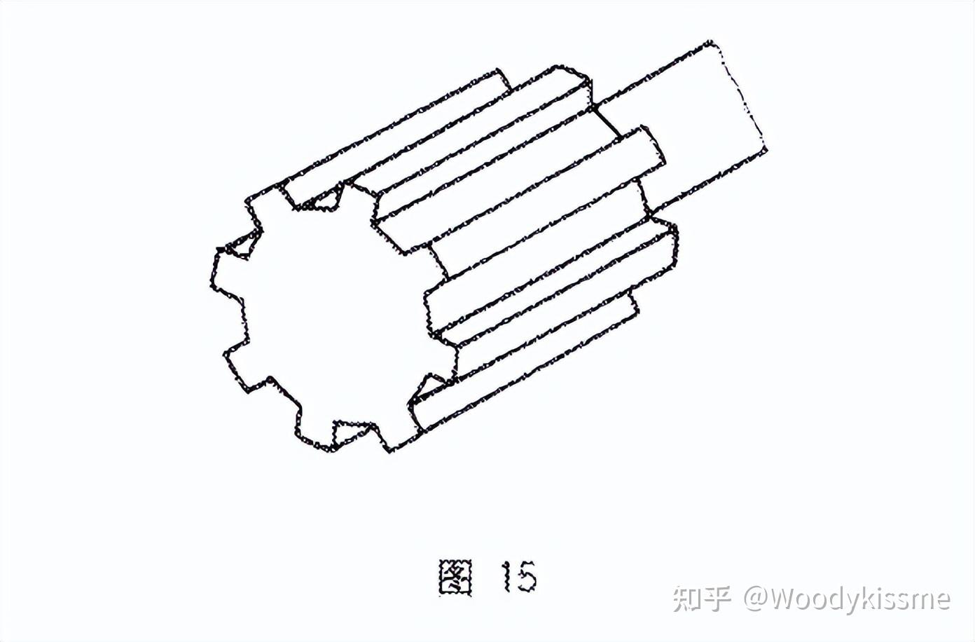 矩形花键联接图片