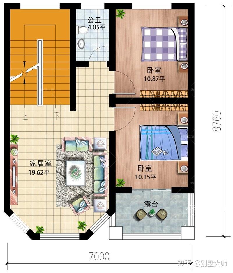 65平三层小别墅怎么建看这款别墅