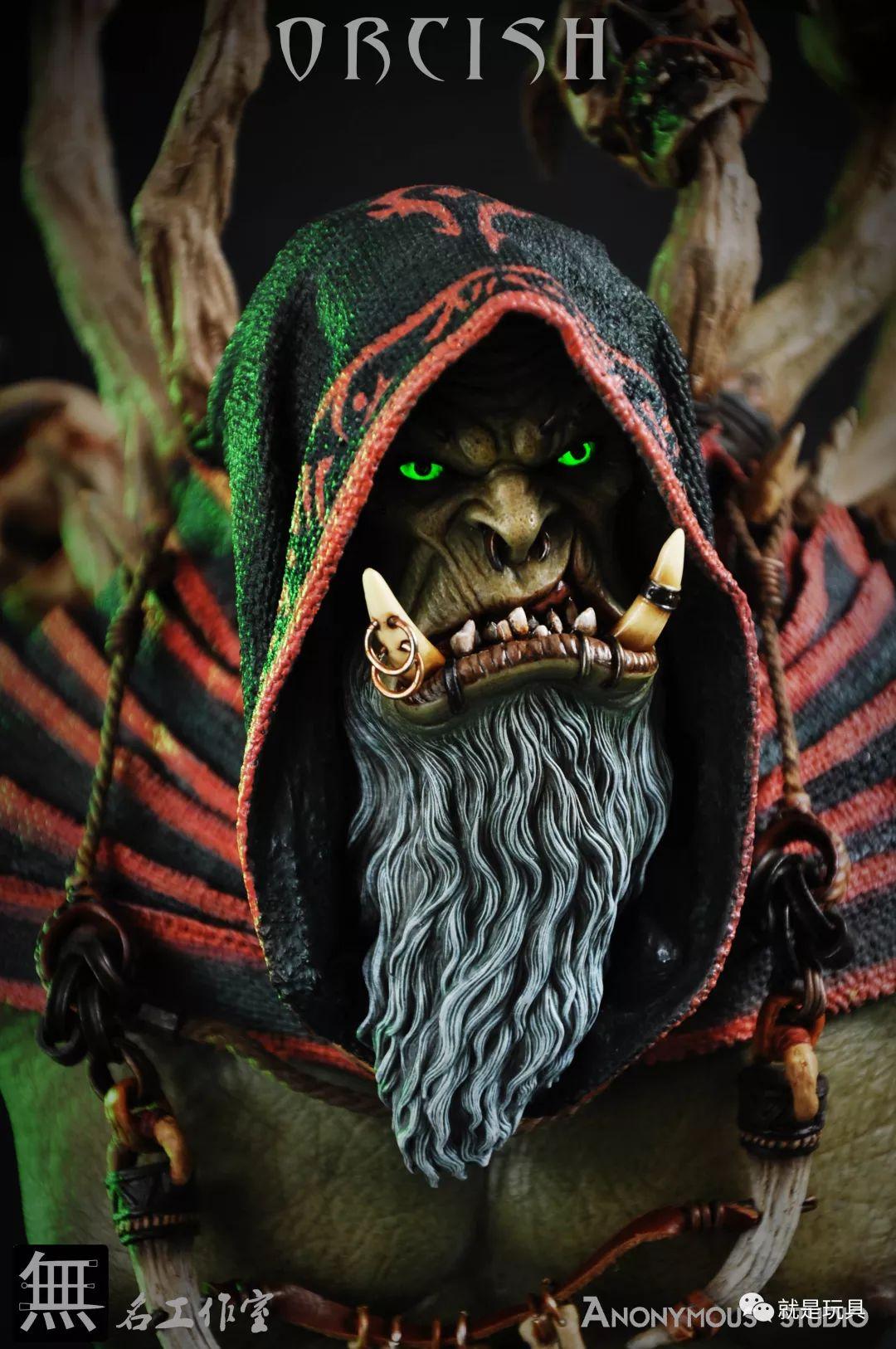 古尔丹奥格瑞姆14胸像质感超赞还有led眼