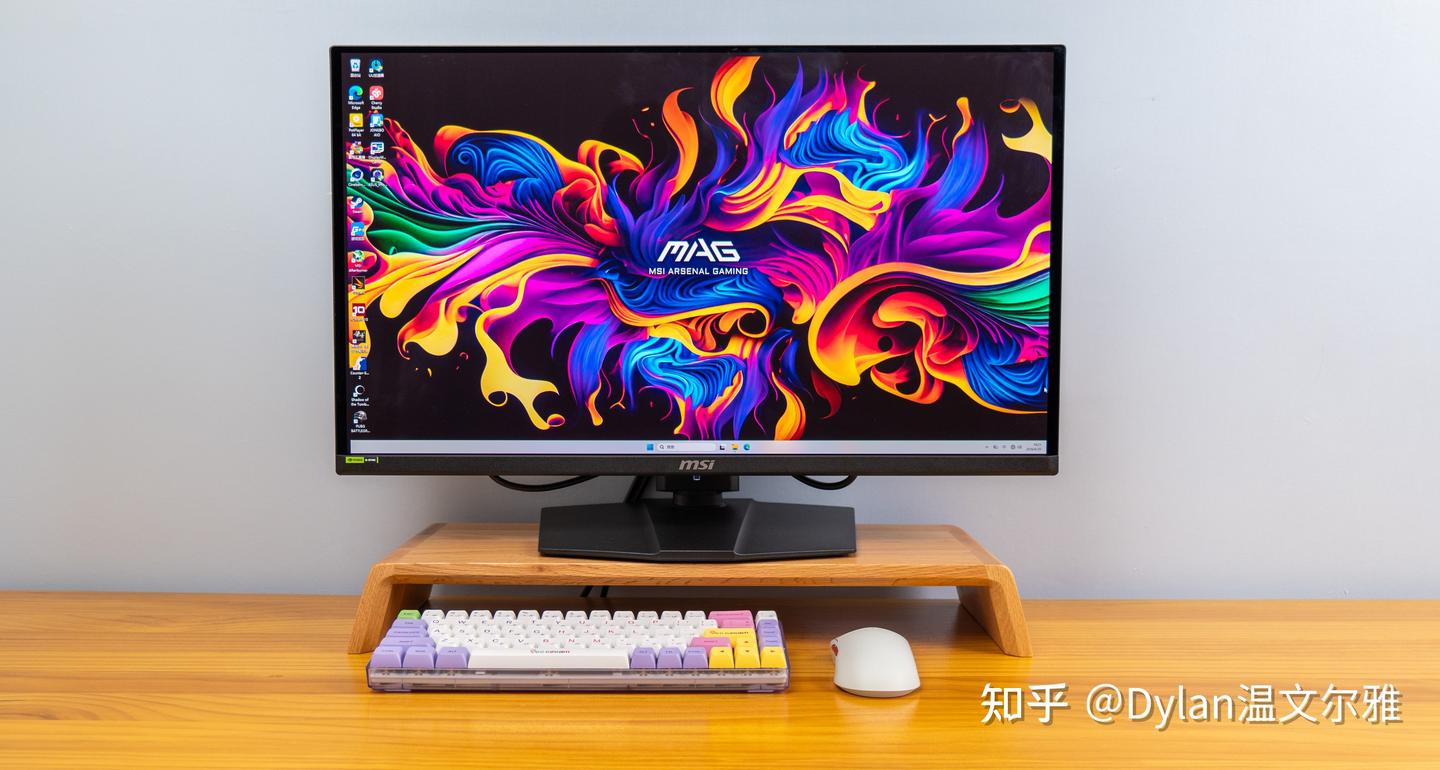 开卷两千档QD-OLED?微星MAG 271QP QD-OLED X28流光使用体验