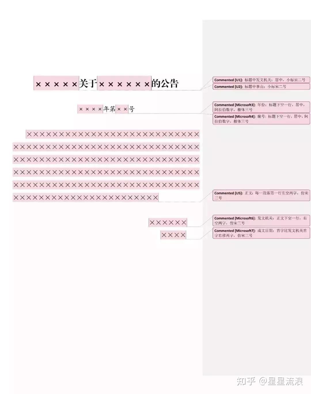 最权威的公文写作格式,还有示例图 - 知乎