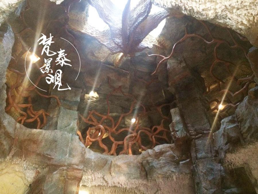 溶洞造景妙趣多