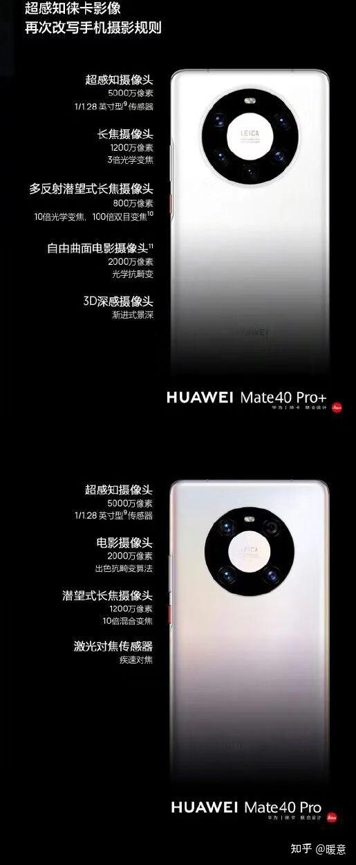 mate40pro后置摄像头图解图片