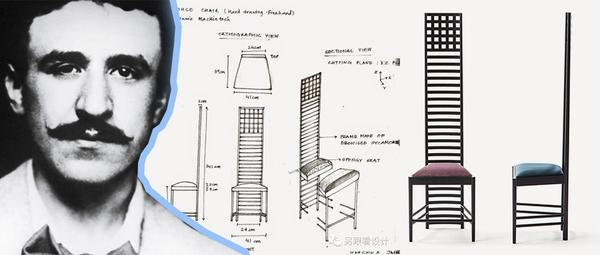003 | MACKINTOSH麦金托什“希尔住宅”高背椅 - 知乎