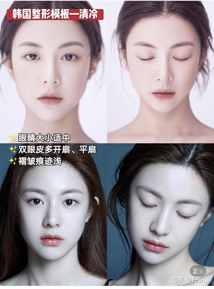 为了大家方便参考全脸的风格,我盘点了一下这几年频繁被评为整容模板