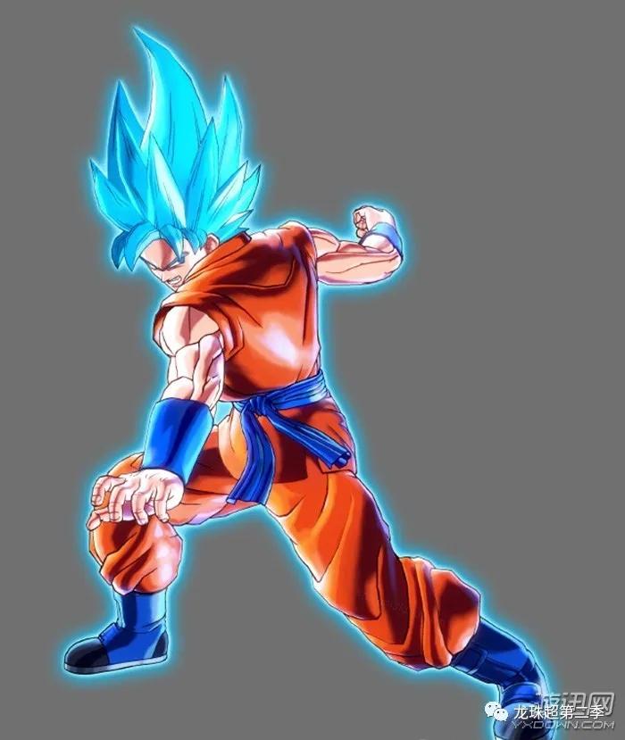 七龙珠壁纸:超蓝悟空