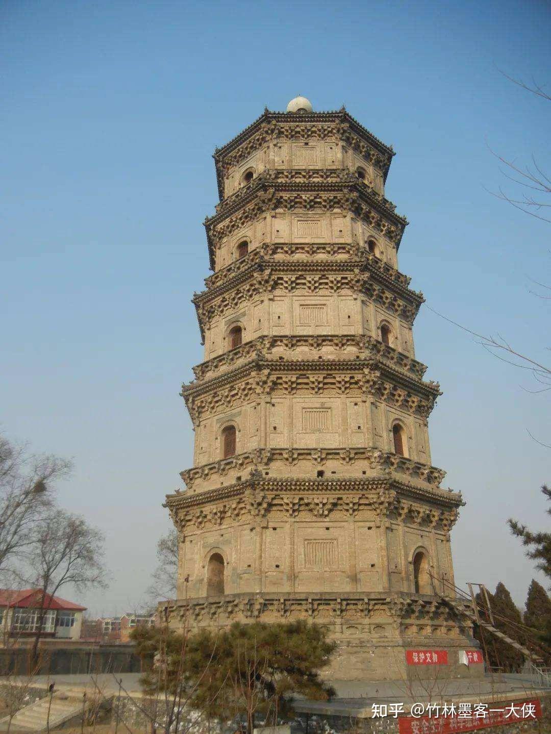 竹林墨客:河北老照片之涿州云居寺塔 - 知乎