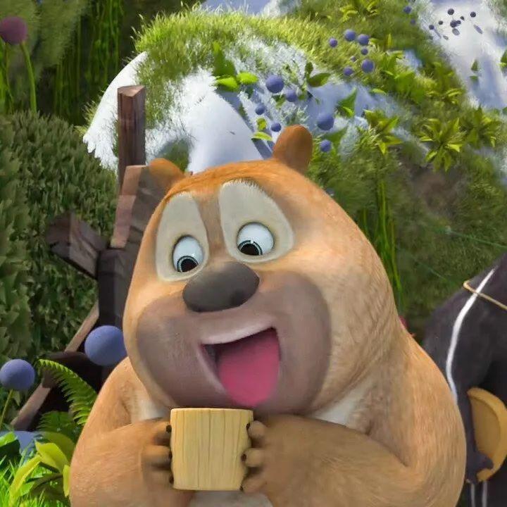 想求一些熊二表情包没有字的那种