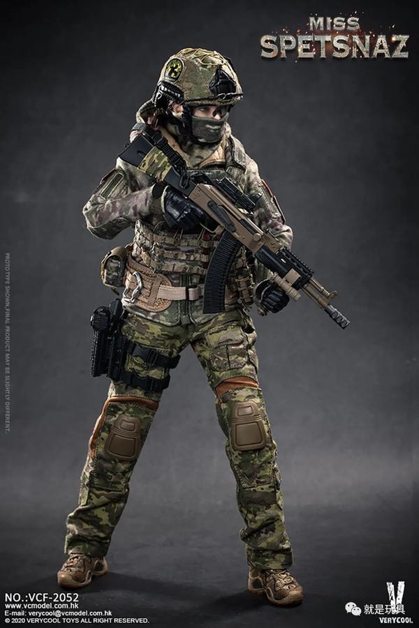 最美12寸毛妹verycool俄罗斯特战女兵头雕也太毒了