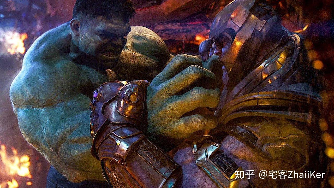 原来浩克和灭霸在复联4中还会再打一场的