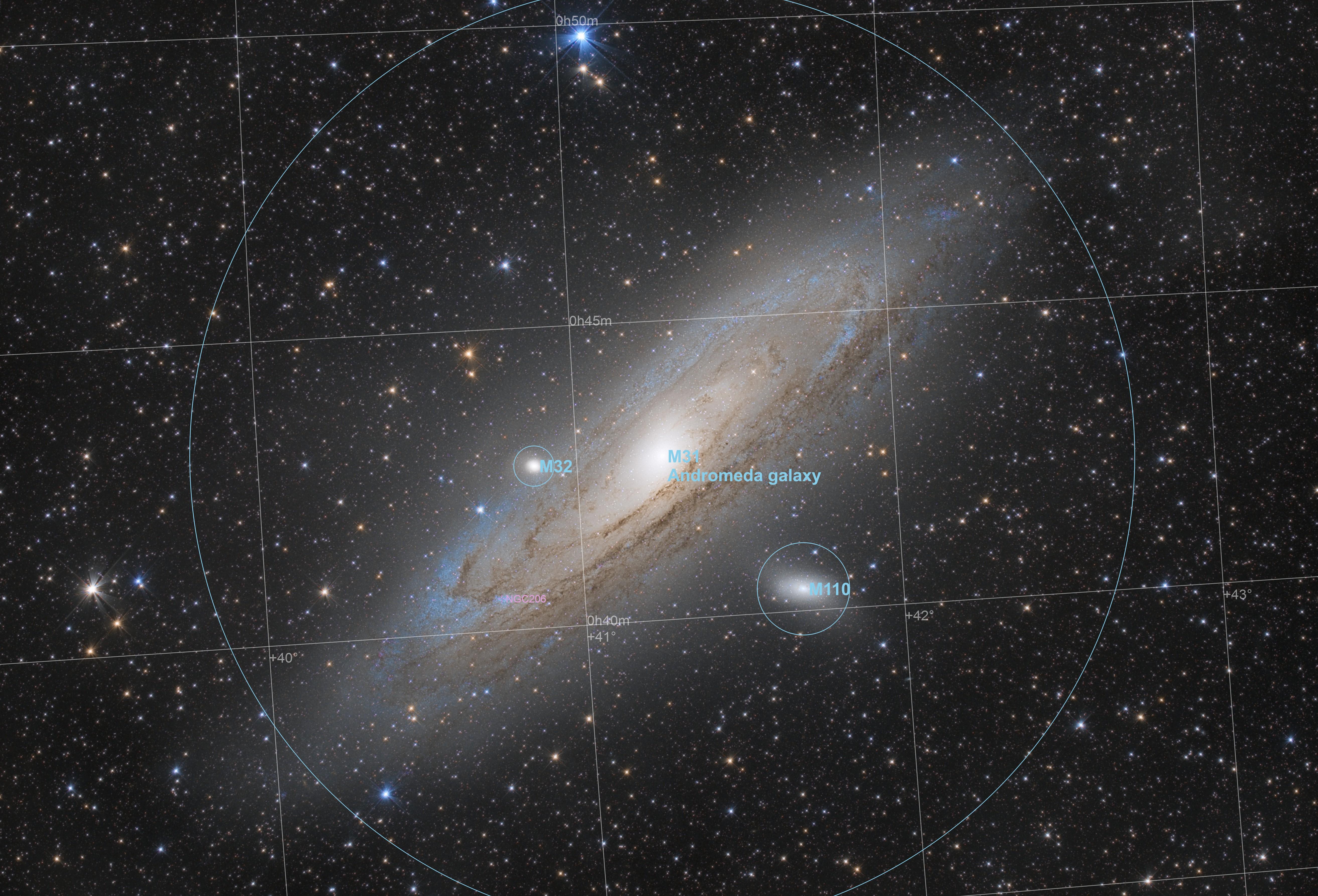 星空天文图（玫瑰星云NGC2237）