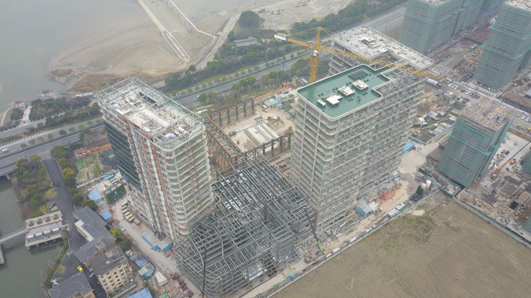 杭州首个！杭州平江时代泵站上盖项目大跨度钢构工程滑移就位成功 - 知乎
