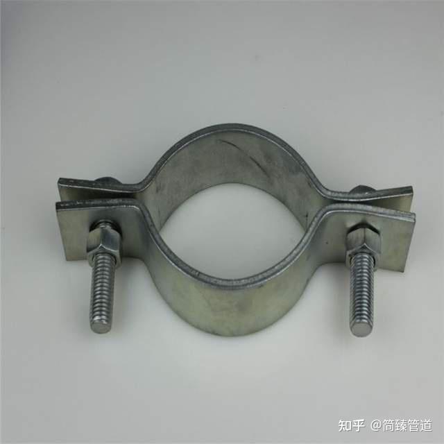 管件有料说:标准型A2螺栓管夹尺寸表 简臻管道A2管夹/双螺栓管夹长什么样子 - 知乎