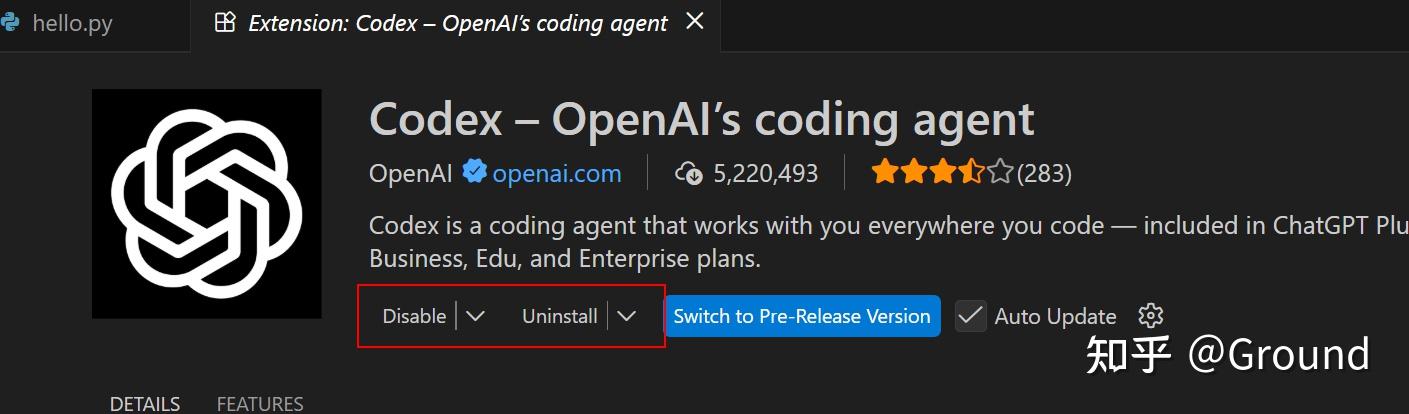Vs Code Codex Plugin Codex+vscode级联使用零基础安装以及入门记录 - 知乎