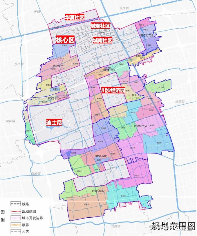 川沙规划2035图片