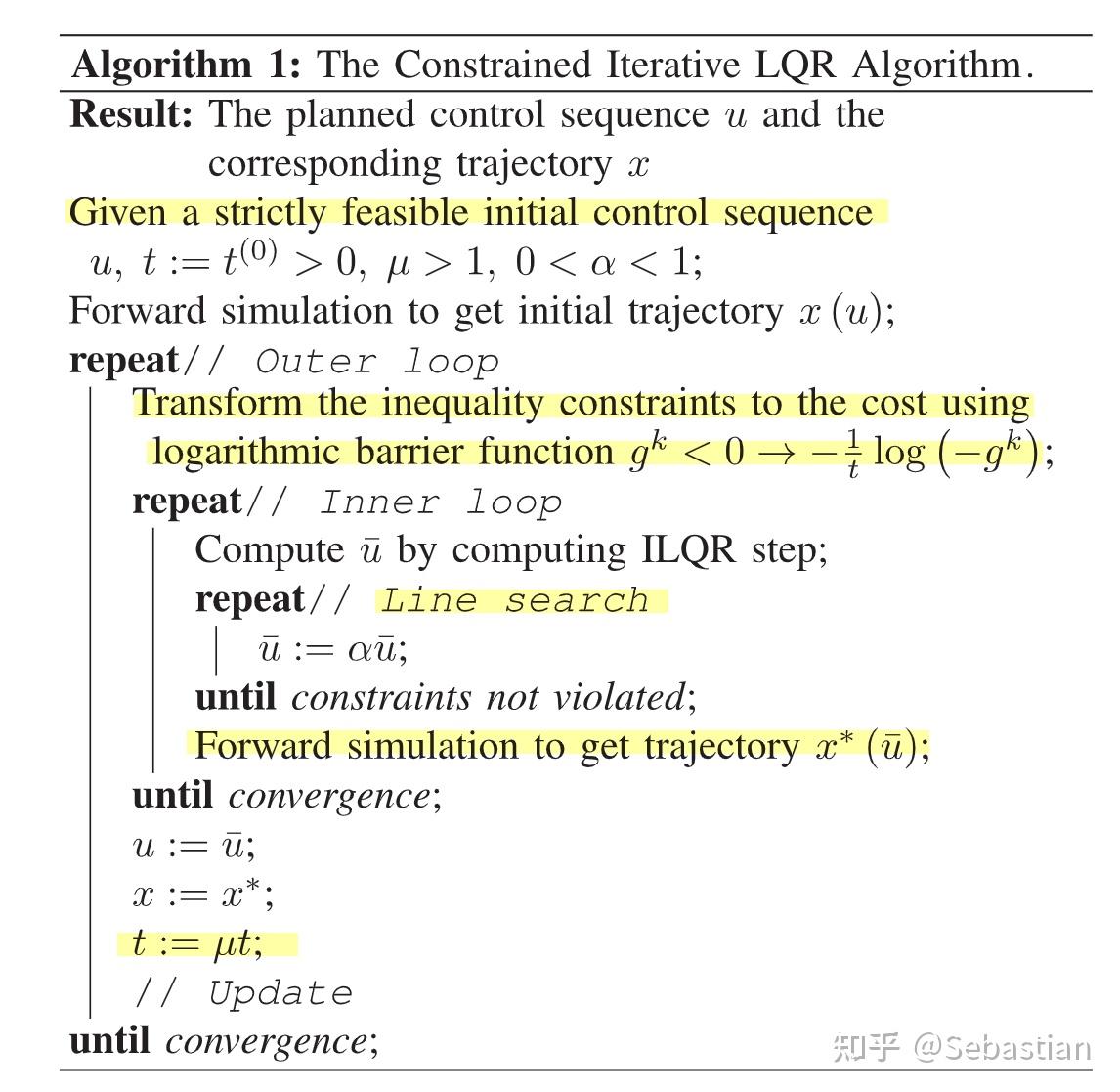 07 Autonomous driving motion planning with constrained iterative lqr - 知乎