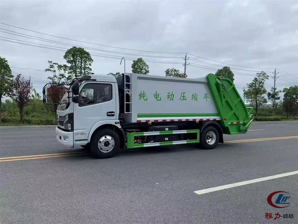 純電動壓縮垃圾車價格電動環衛垃圾車新能源垃圾轉運專用車廠家