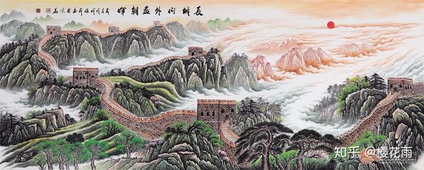 超特価激安 【掛軸/ 激安 久燐】山水画 山 滝 巻物 骨董品 長物