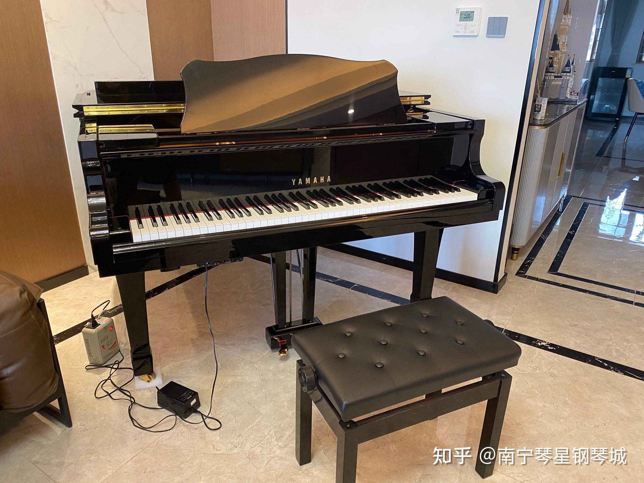 南宁二手雅马哈三角钢琴c1xc1l送货本地人的钢琴城