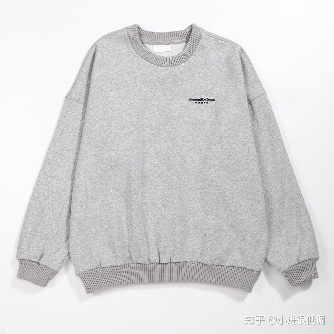 fear of god x ermenegildo zegna系列 fog杰尼亚联名圆领套头卫衣全