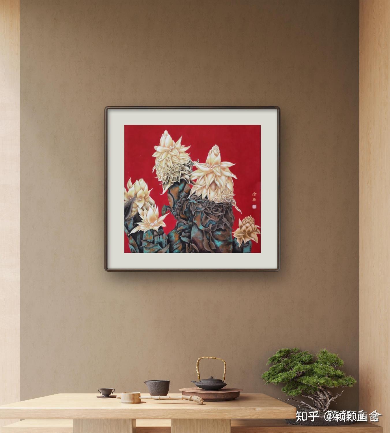 画家徐颖国画装饰画颖颖画舍