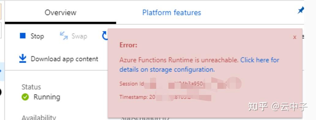 【Azure 应用服务】由 Azure Functions runtime is unreachable 的错误消息推导出 ASYNC(异步 ...