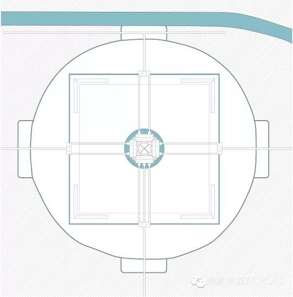 明堂辟雍示意图图片