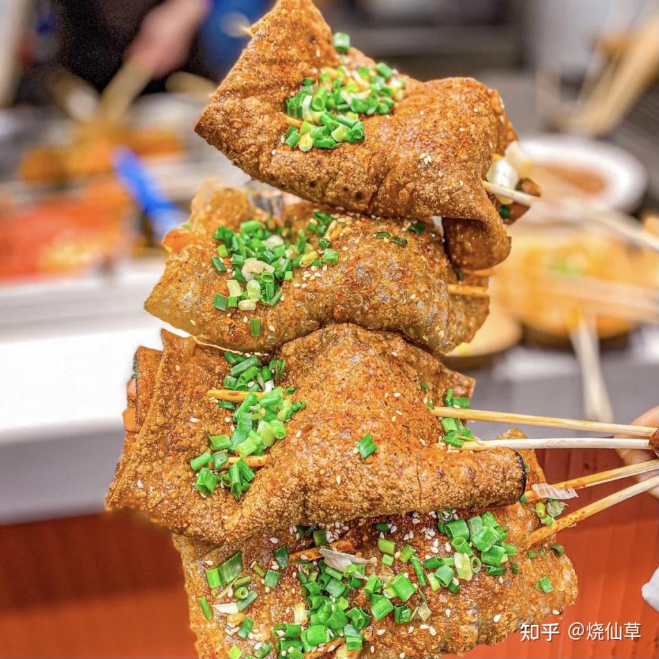 打卡成都烤无双苕皮豆干味道棒用料超足