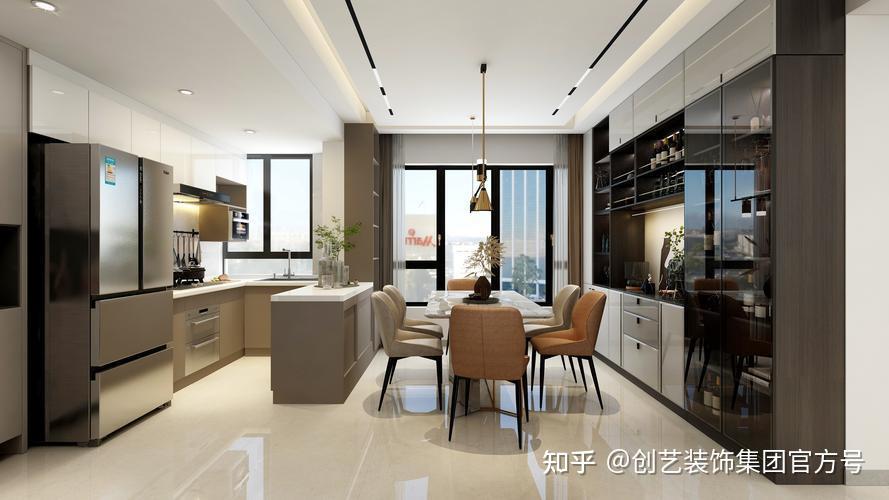 开放式厨房+客餐厨一体化:空间无界化设计方法论 - 知乎