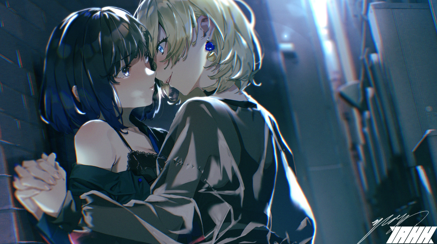 动漫插画的小伙伴不要错过噢~这个画师对于光影刻画运用的非常到位,每