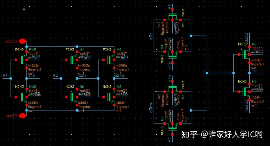 反相器版图图片