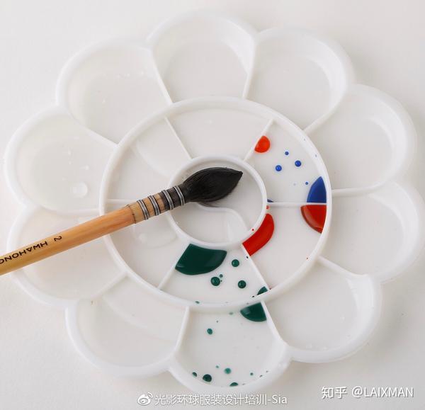 Creative Ceramic Paint Palette