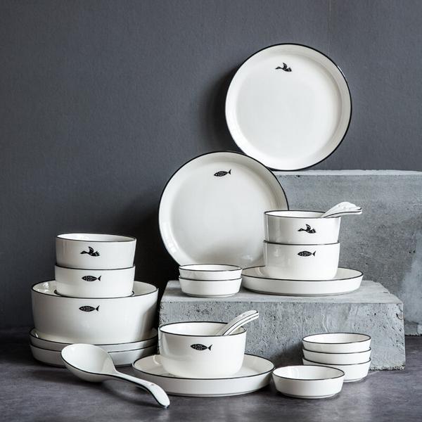 10个平价高颜值餐具套餐,碗碟品牌推荐——实用,好看,ins风的餐具