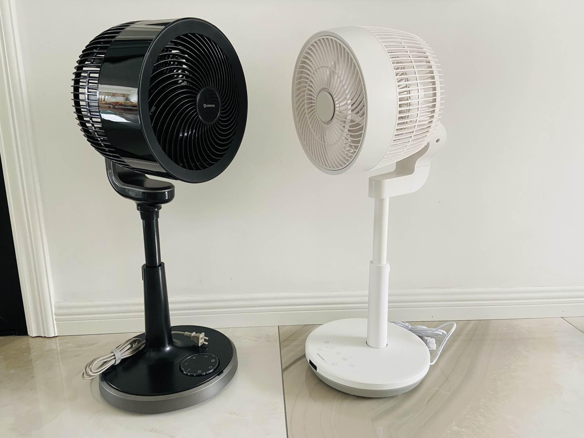 设计做工与效果全方位对比三款空气循环扇